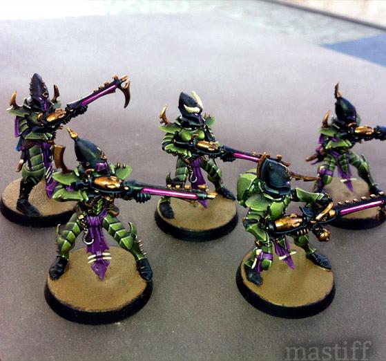 Dark Eldar, Green, Troops, Warhammer 40,000, Warriors