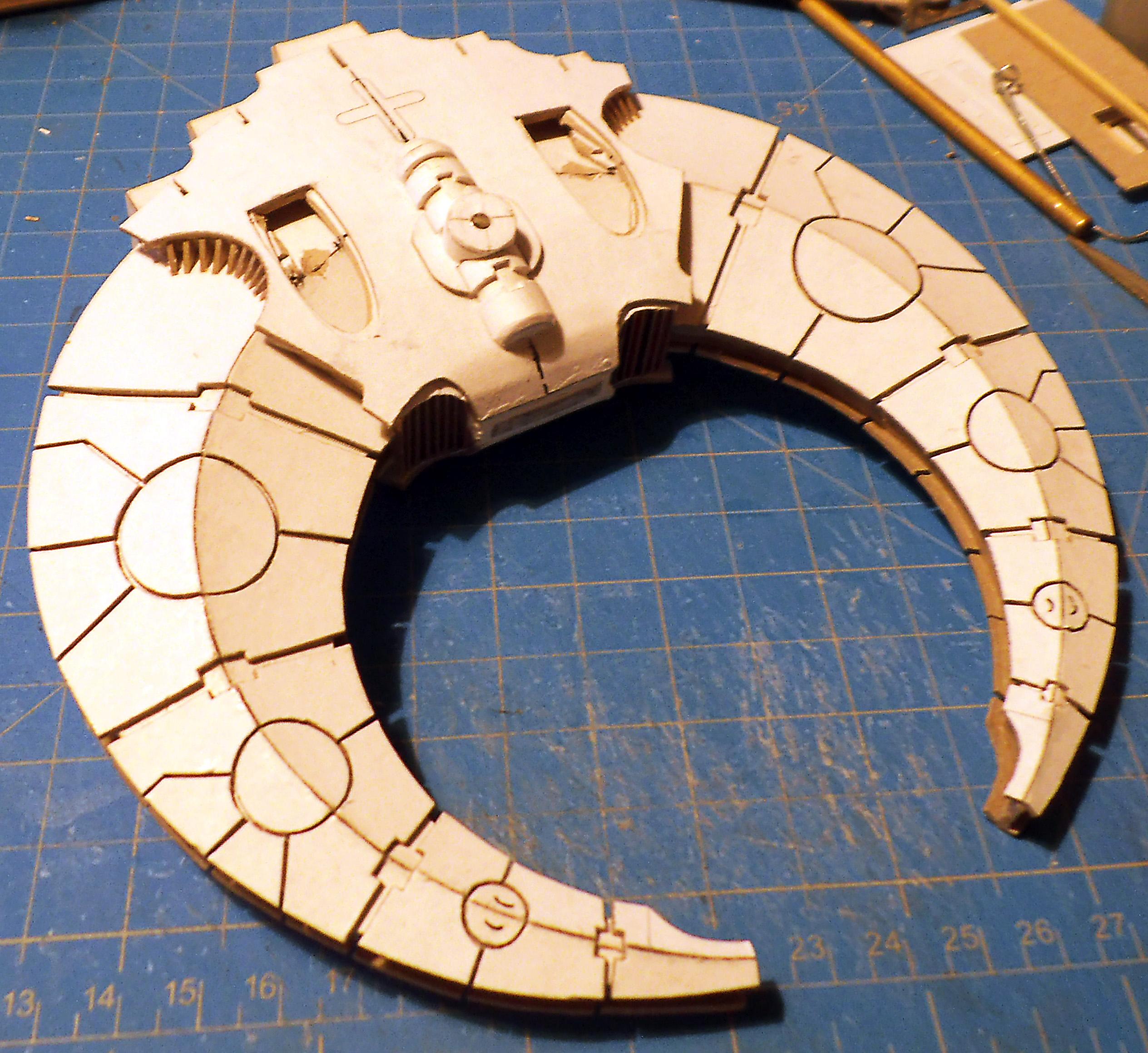 Doom, Doom Scythe, Necrons, Night, Night Scythe, Paper, Scratch, Scythe