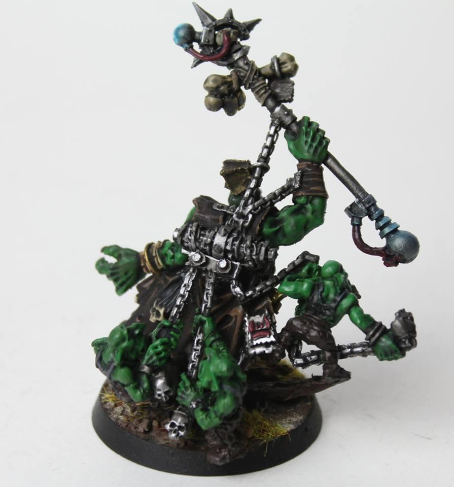 Big Mek, Orks, Shokk Attack Gun, Warhammer 40,000, Weirdboy