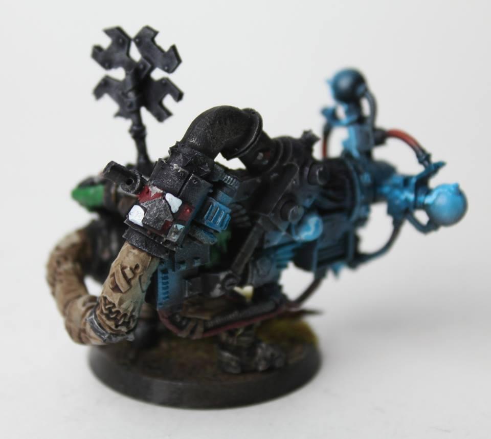 Big Mek, Orks, Shokk Attack Gun, Warhammer 40,000, Weirdboy