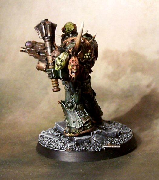 Chaos Space Marines, Death Guard, Forge World, Nurgle, Terminator Armor, Weathered