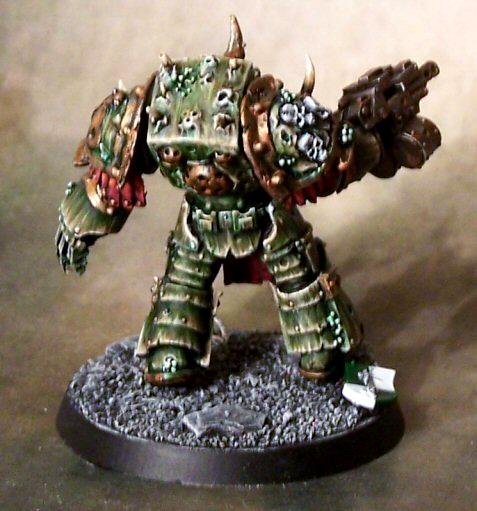 Chaos Space Marines, Death Guard, Forge World, Nurgle, Terminator Armor, Weathered
