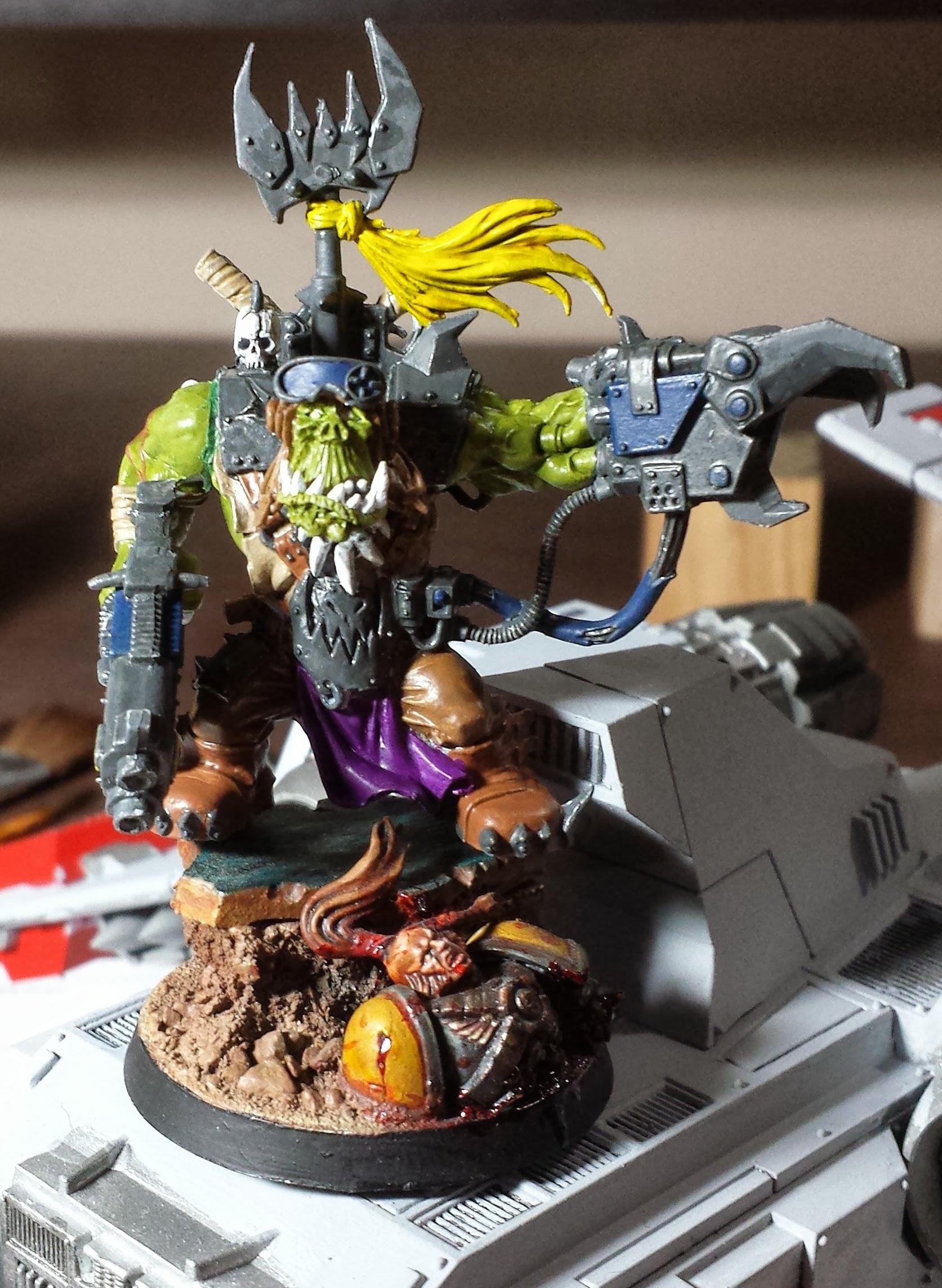 Assault On Black Reach, Kromlech, Orks, Warboss