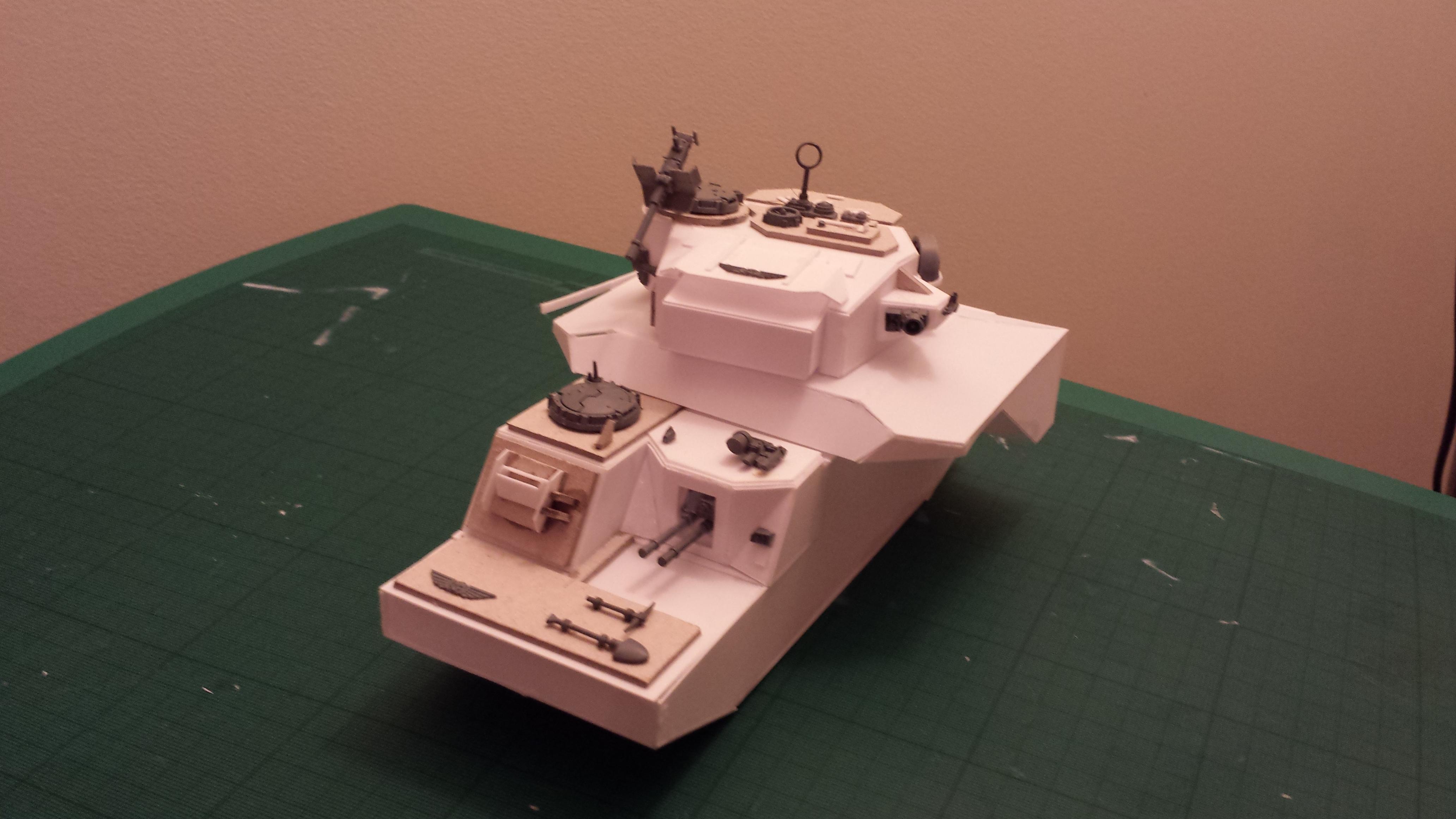 Imperial Guard, Macharius, Scratch Build, Super-heavy, Tank