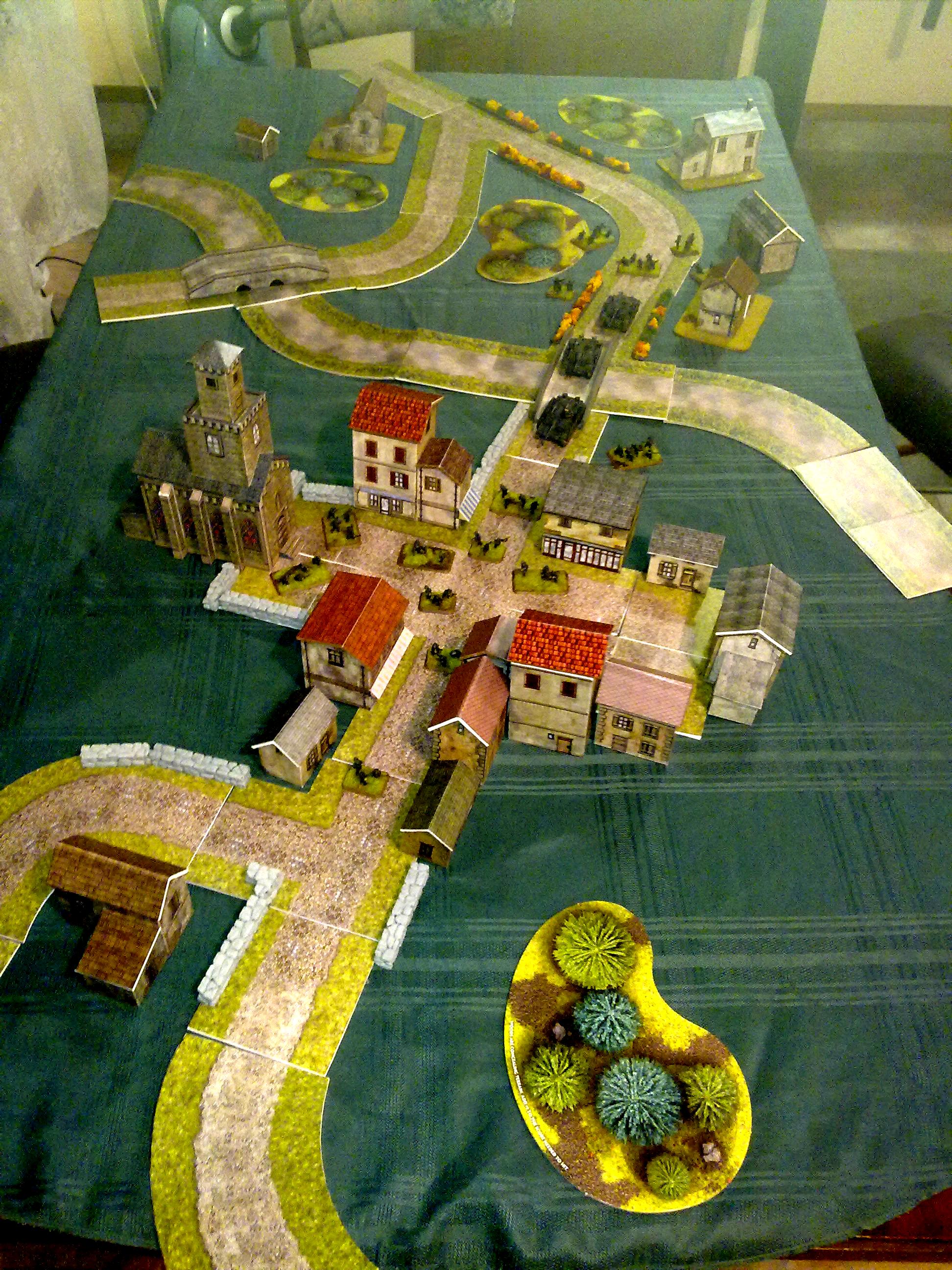 Game Table, Hamlet, Terrian, Village
