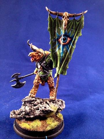 Beastmen, Darklands, Fomoraic, Mierce Miniatures, Minotaur