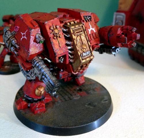 Battle Damage, Dreadnought, Freehand, Pre Heresy, Thousand Sons, Vehicle