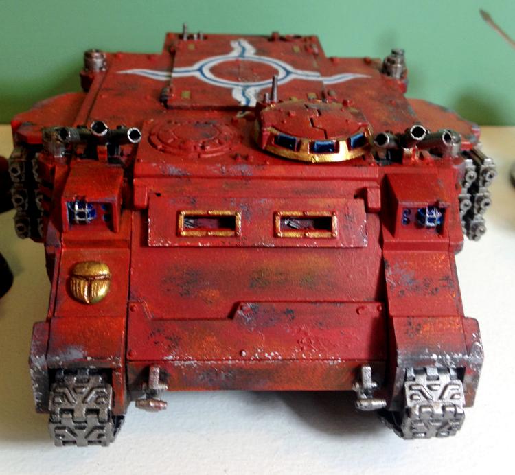 Battle Damage, Dreadnought, Freehand, Pre Heresy, Thousand Sons, Vehicle