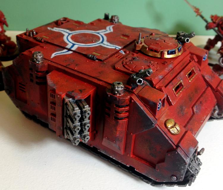 Battle Damage, Dreadnought, Freehand, Pre Heresy, Thousand Sons, Vehicle