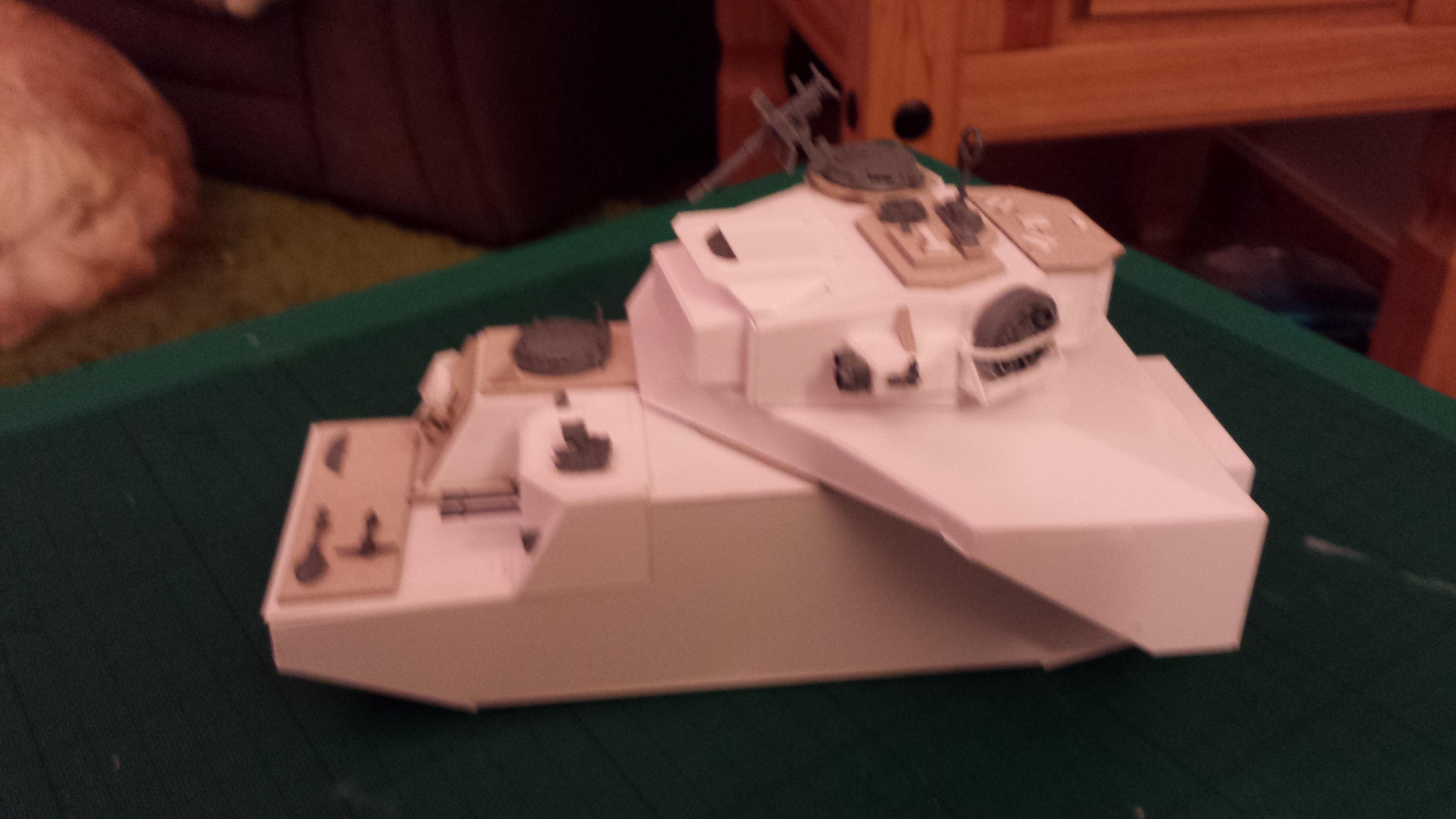 Imperial Guard, Macharius, Scratch Build, Super-heavy, Tank
