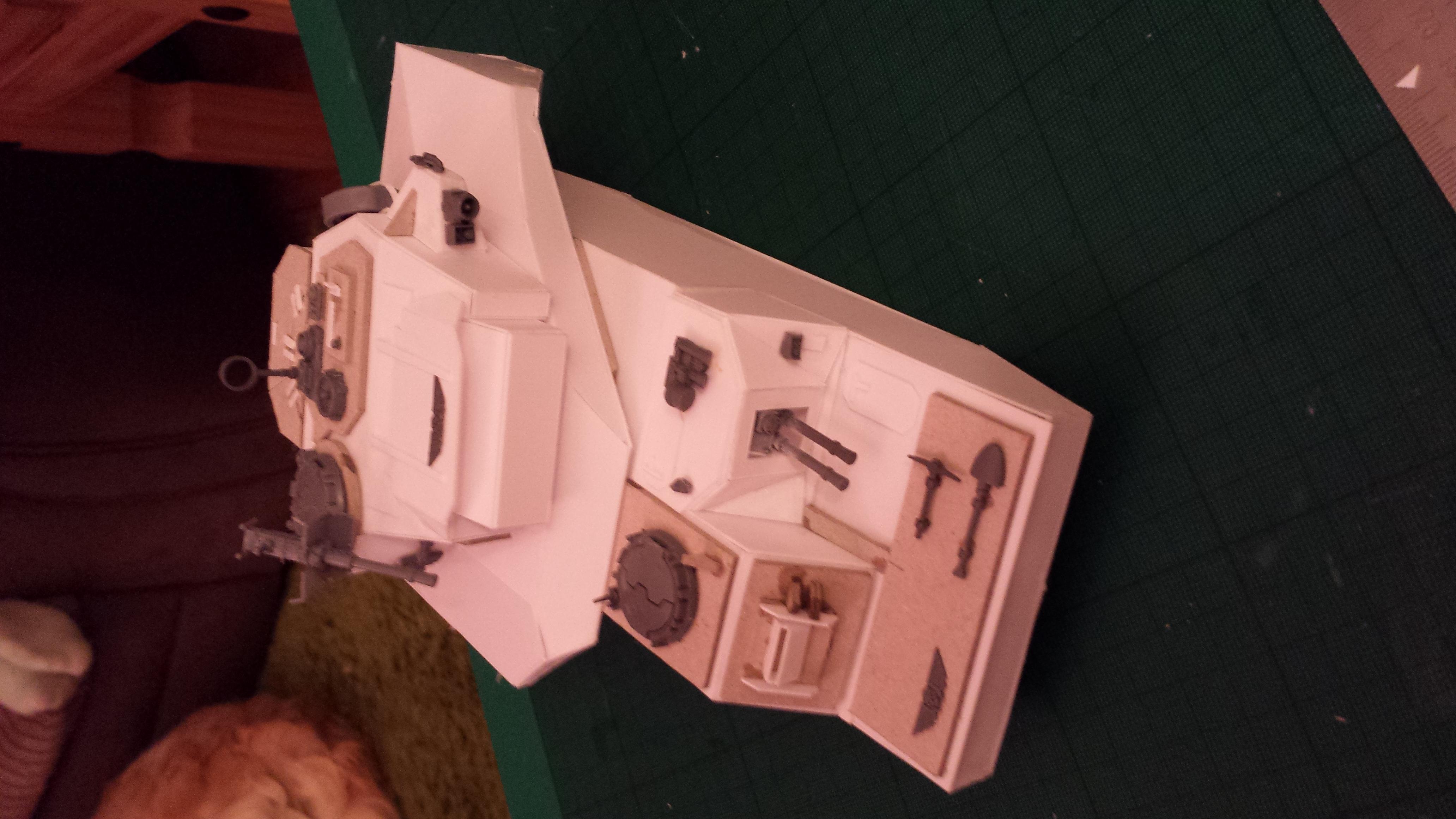 Imperial Guard, Macharius, Scratch Build, Super-heavy, Tank