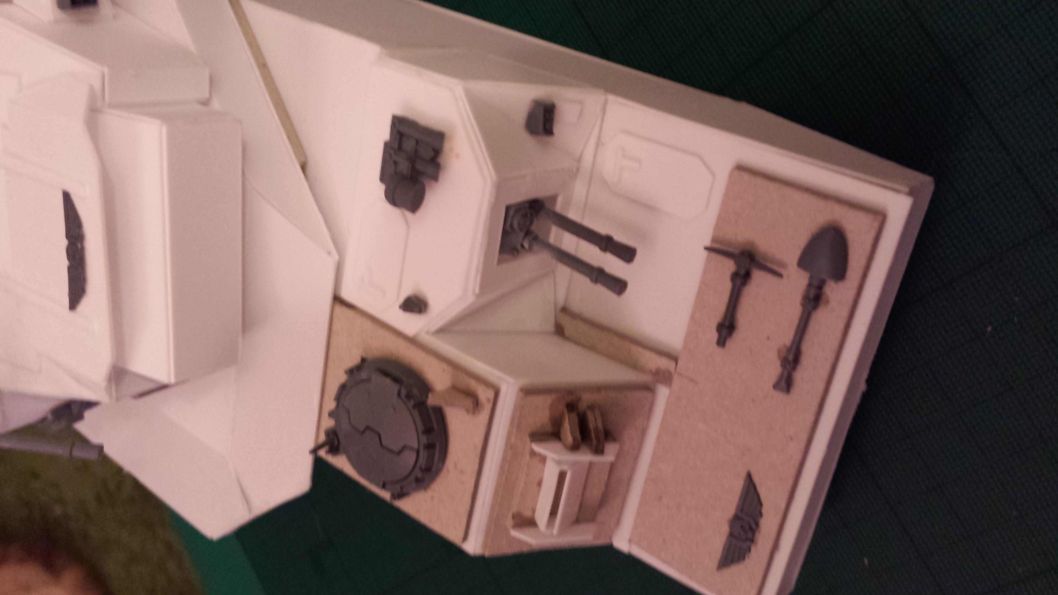 Imperial Guard, Macharius, Scratch Build, Super-heavy, Tank