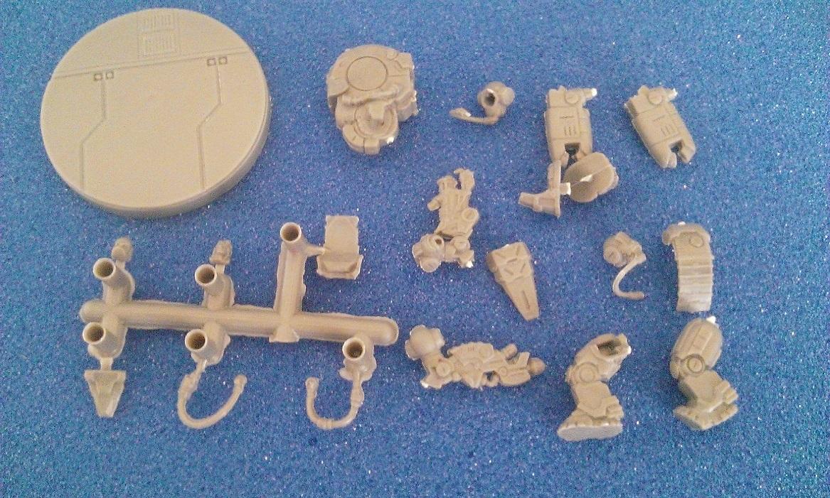 Sedition Wars THI Suit unassembled