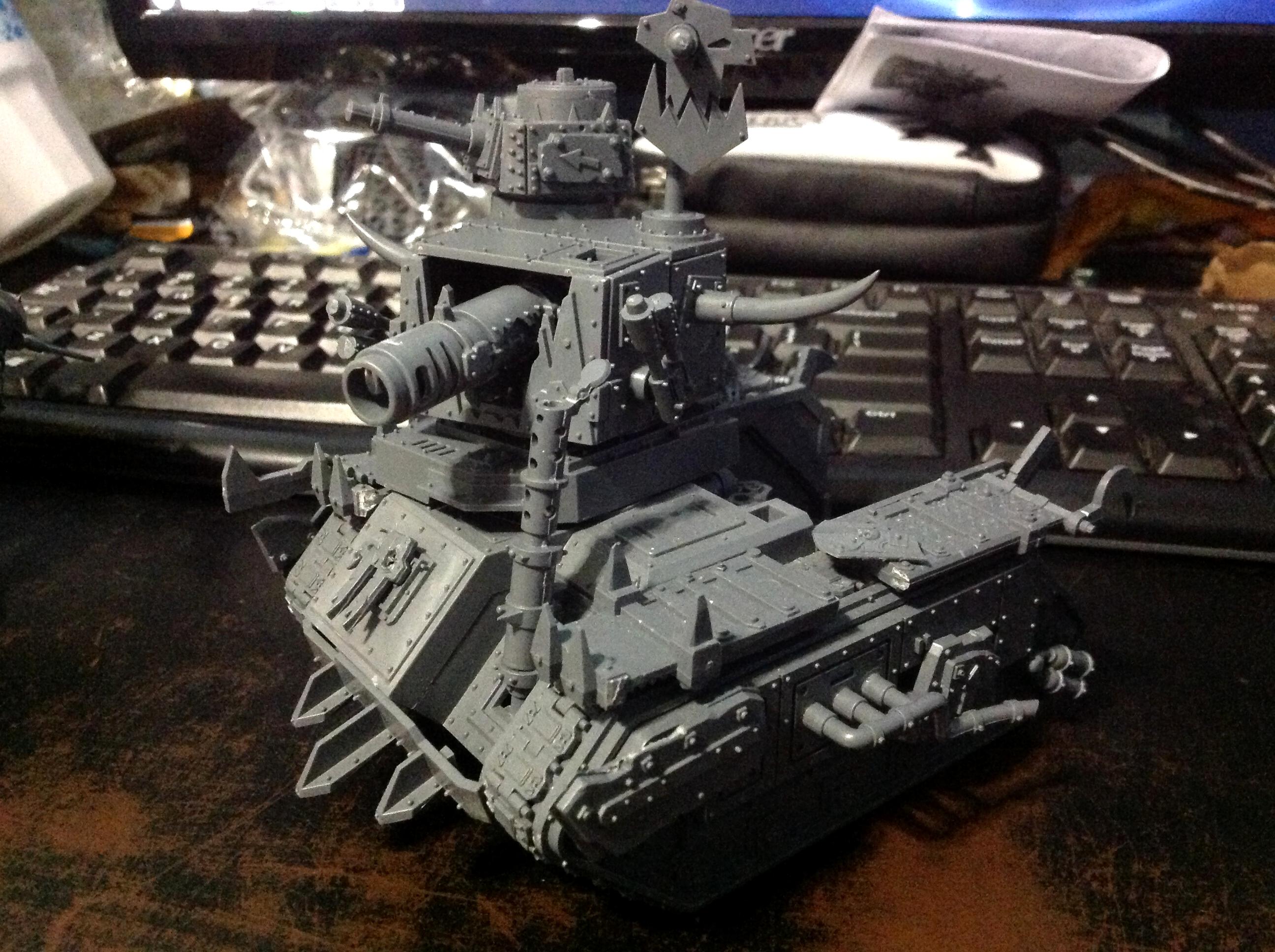 Boomgun, Hellhound, Looted, Orks, Wagon