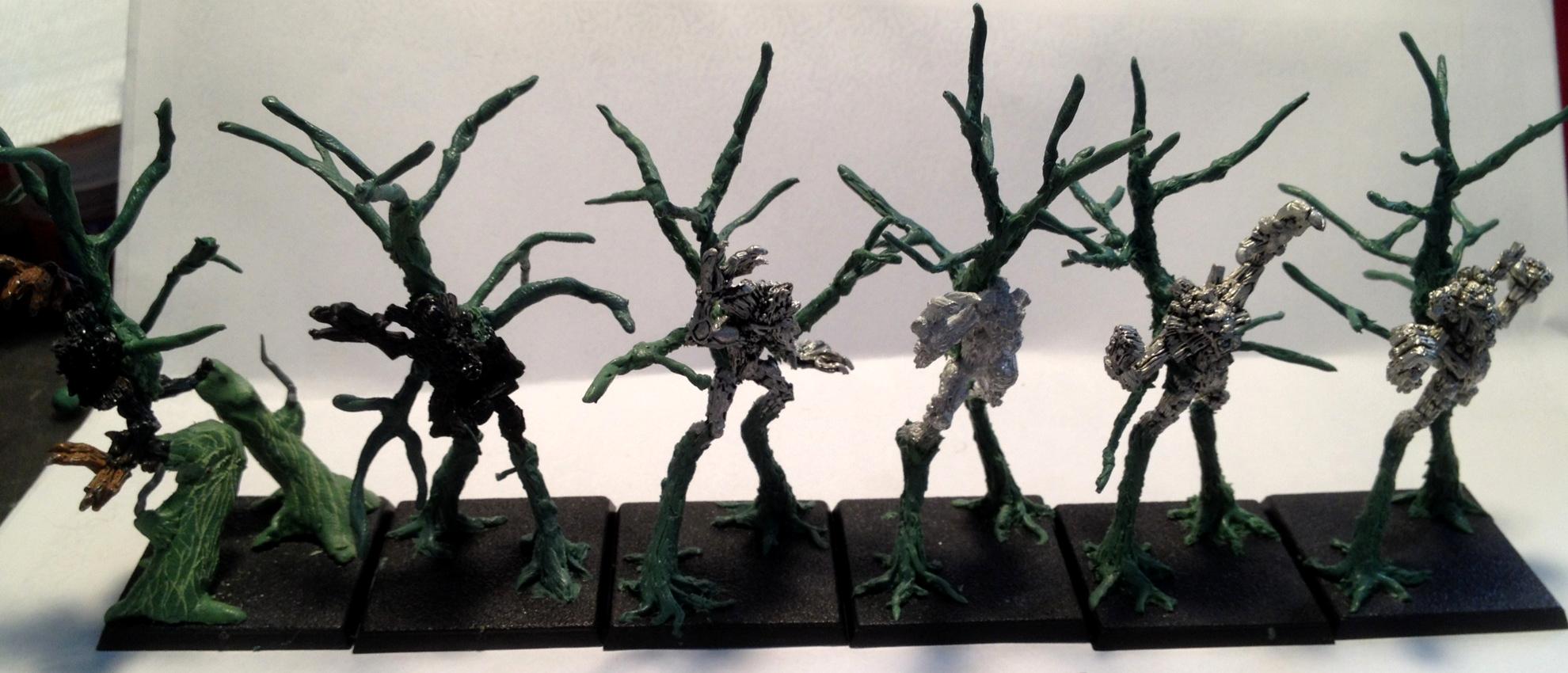 Conversion, Dryad, Elves, Green, Metal, Stuff, Treekin, Wood
