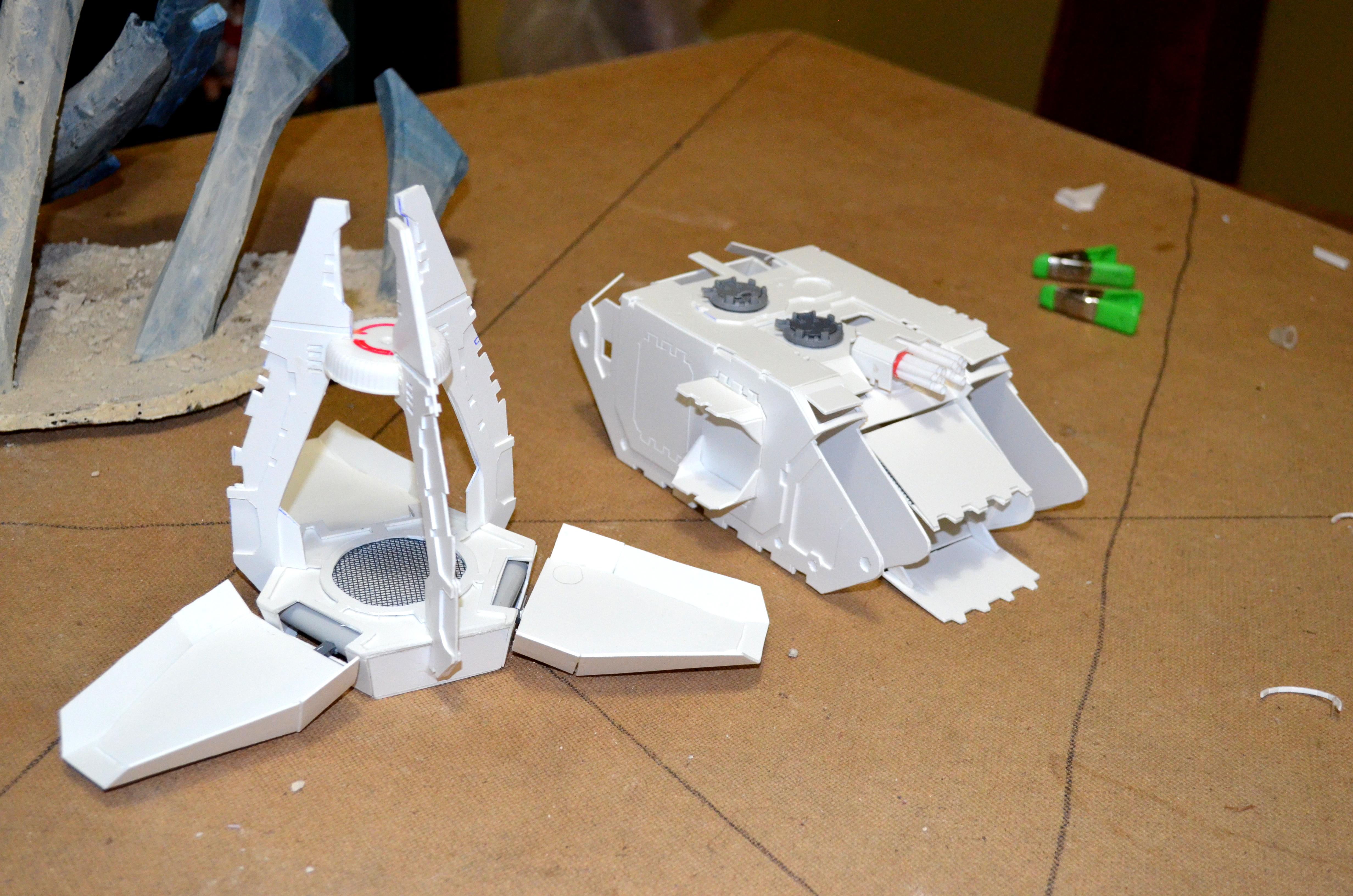 Pod and Land Raider