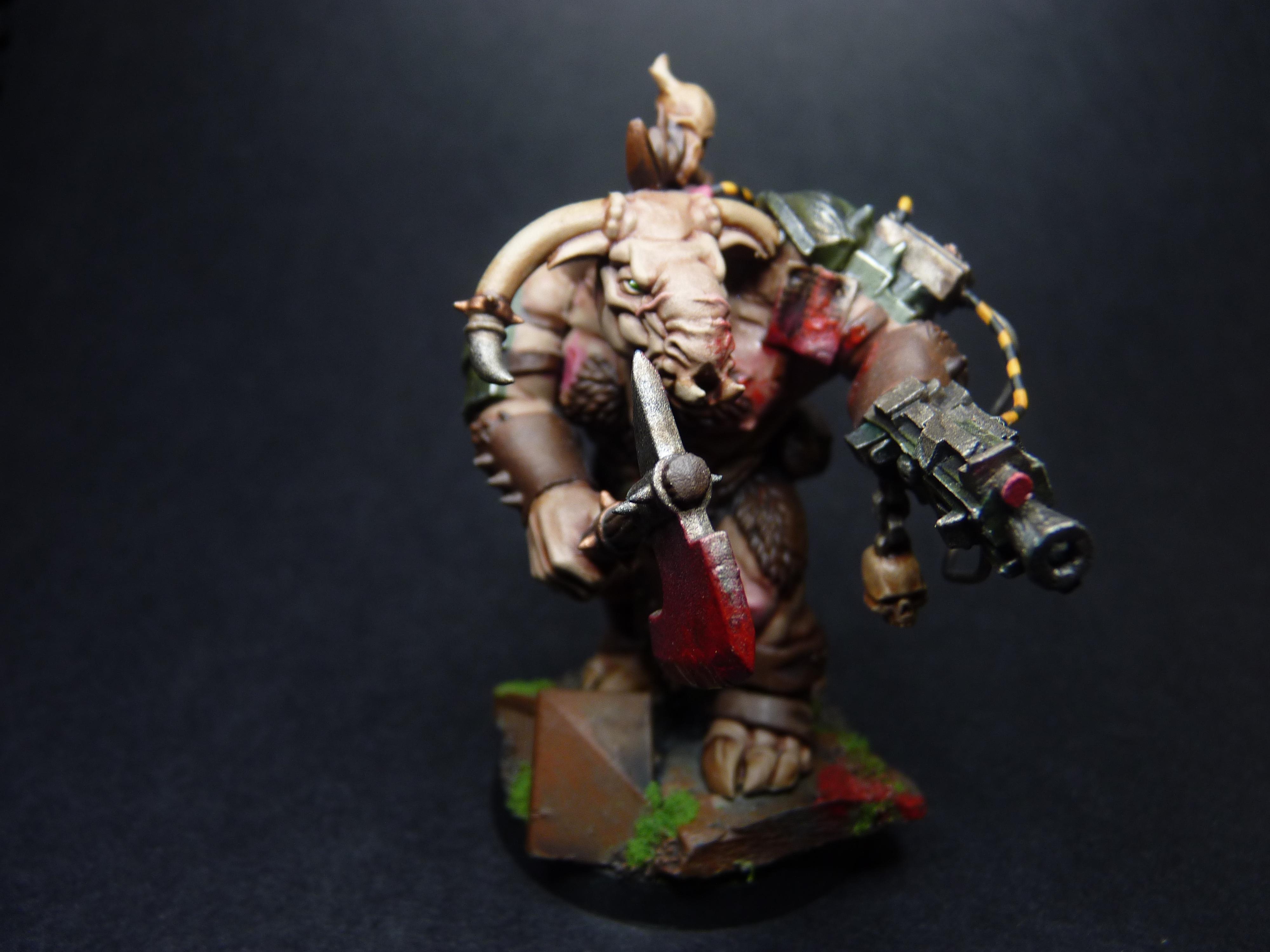 Minotaur counts as ogryn
