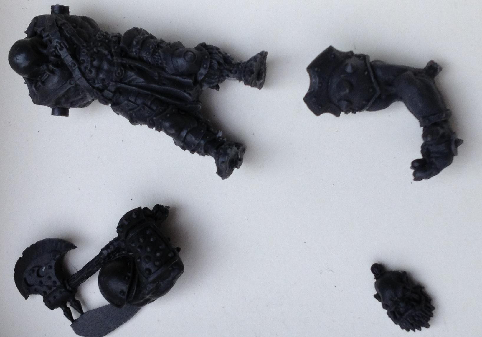KoW limited Resin ogre components front