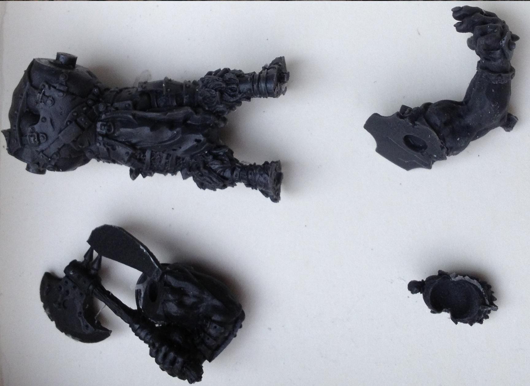 KoW limited Resin ogre components back