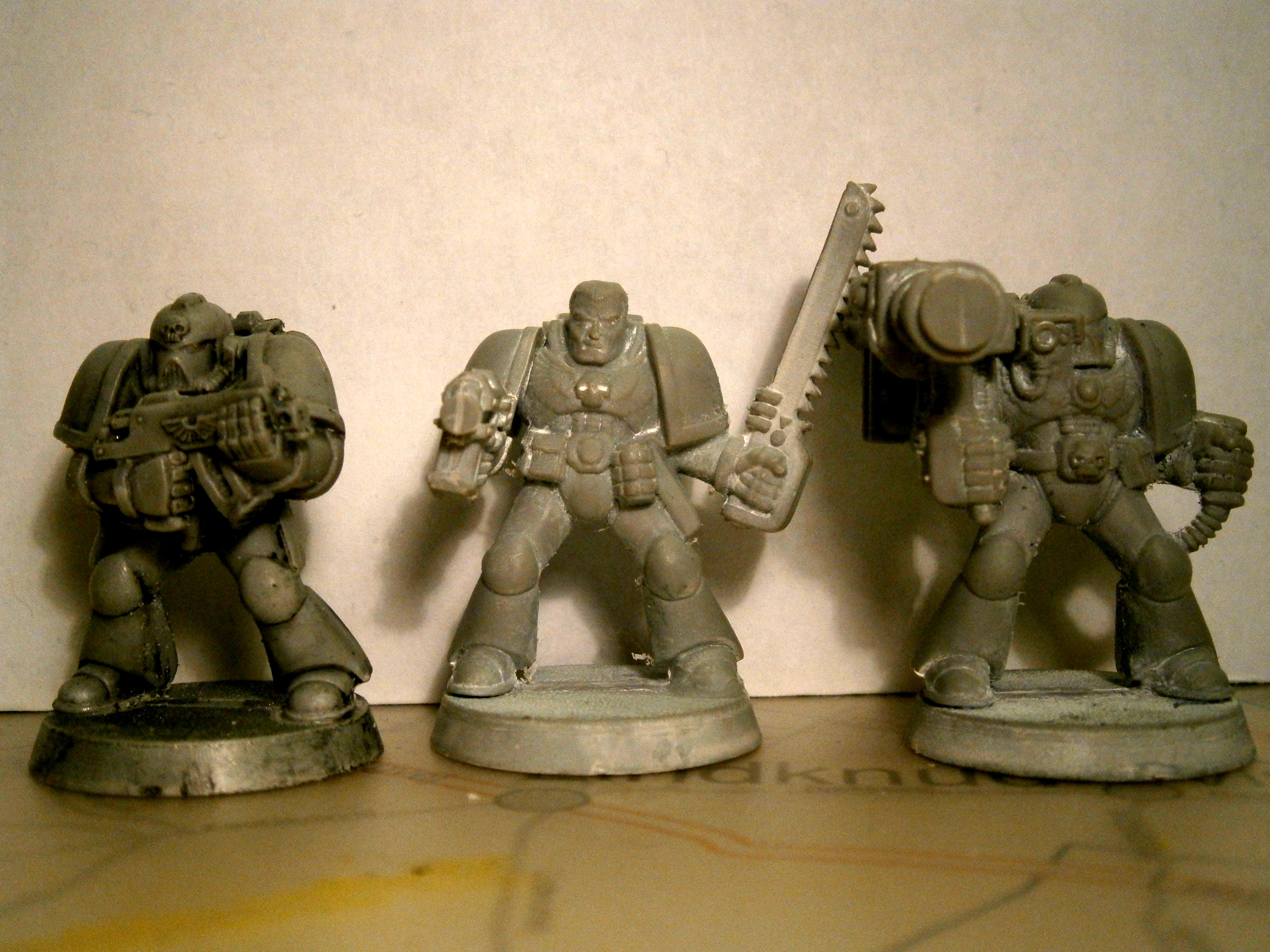 2nd Edition, Monopose, Old Space Marines, Space Marines