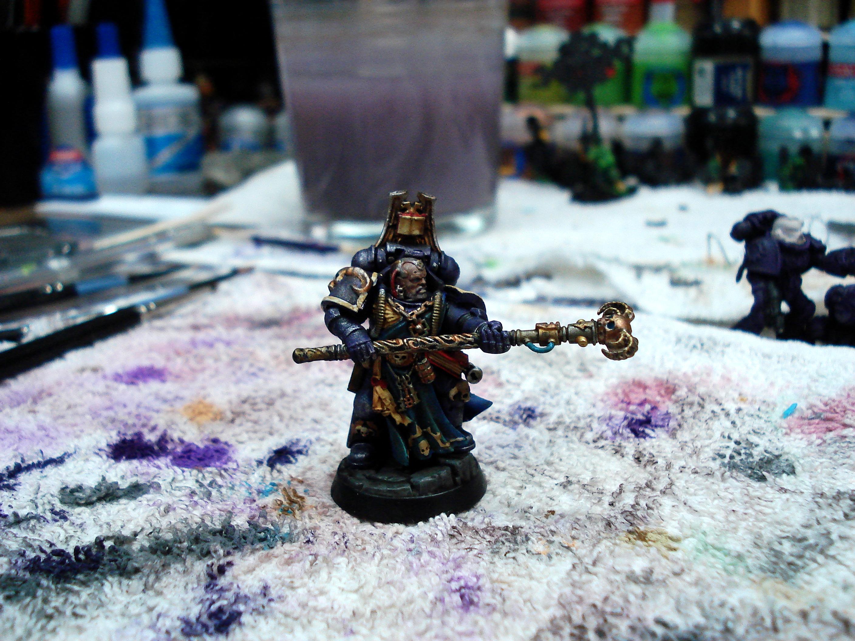 Assault, Chaos, Cherub, Drinkers, Force, Khorne, Librarian, New, Soul, Space Marines, Staff, Tellos