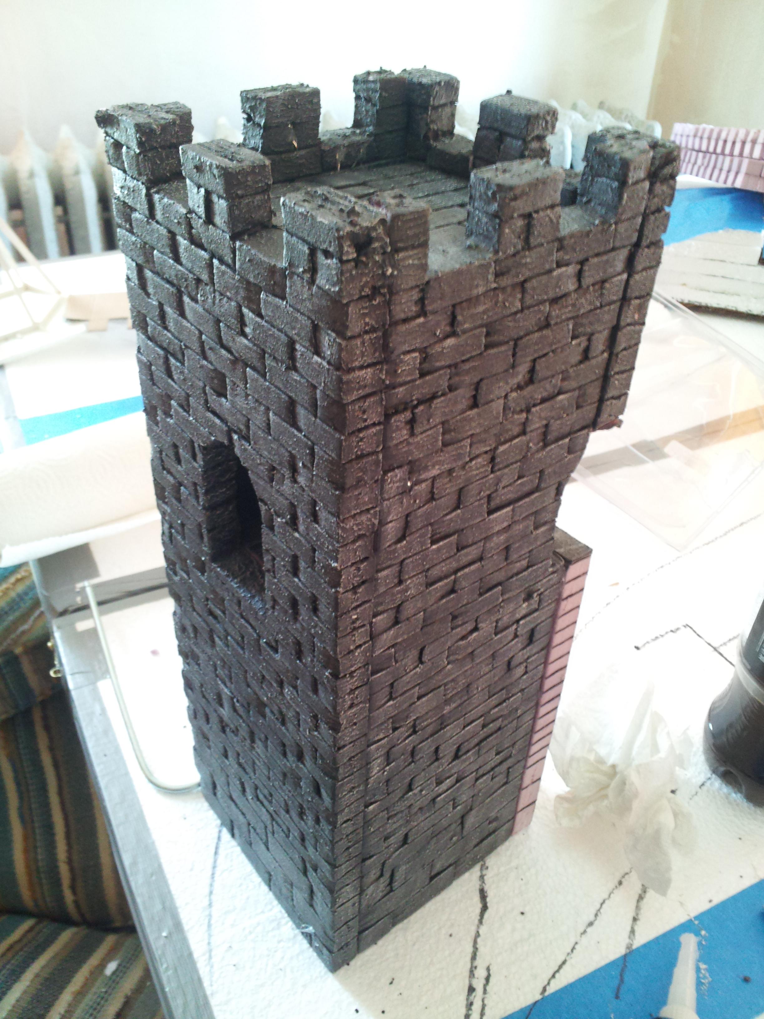 Terrain, Nearly Completed Tower