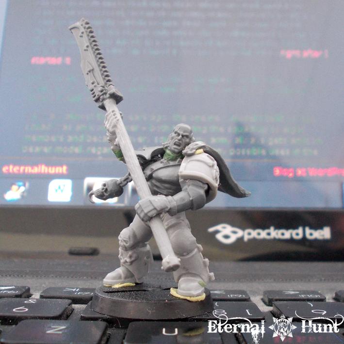Chain Glaive, Chaos, Chaos Space Marines, Conversion, Gladiator, Khorne, Warhammer 40,000, Work In Progress, World Eaters