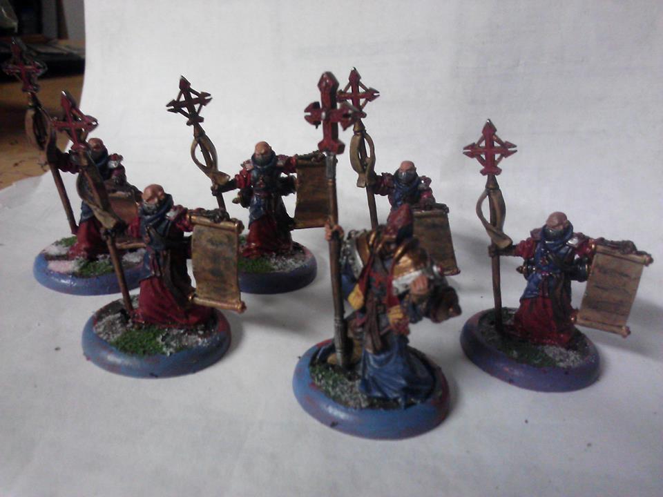 Choir of Menoth painted