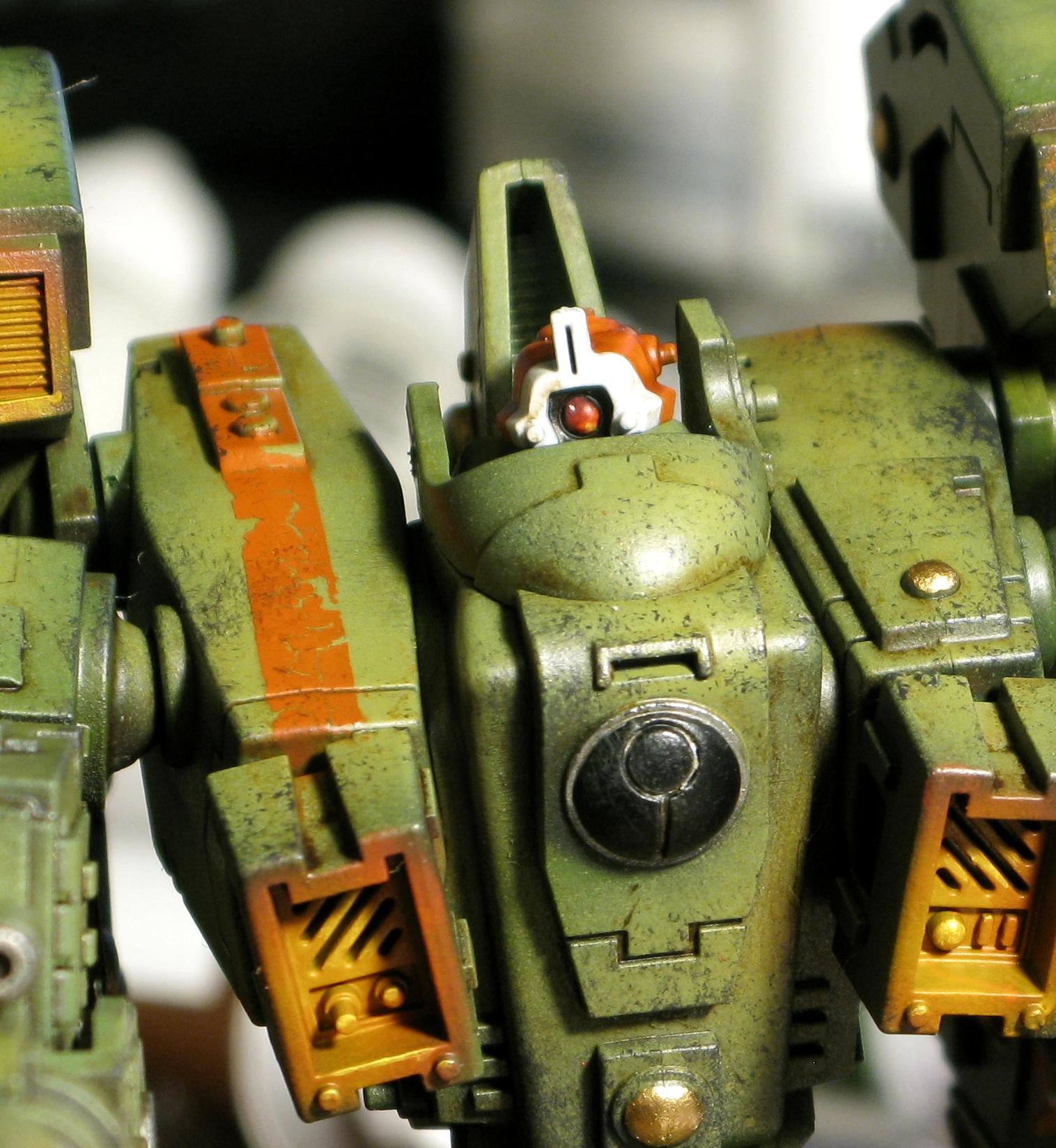 Airbrush, Blasted Wetlands, Brown, Gradient, Green, Gritty, Object Source Lighting, Secret Weapon, Swamp, Tau, Weathered, Work In Progress