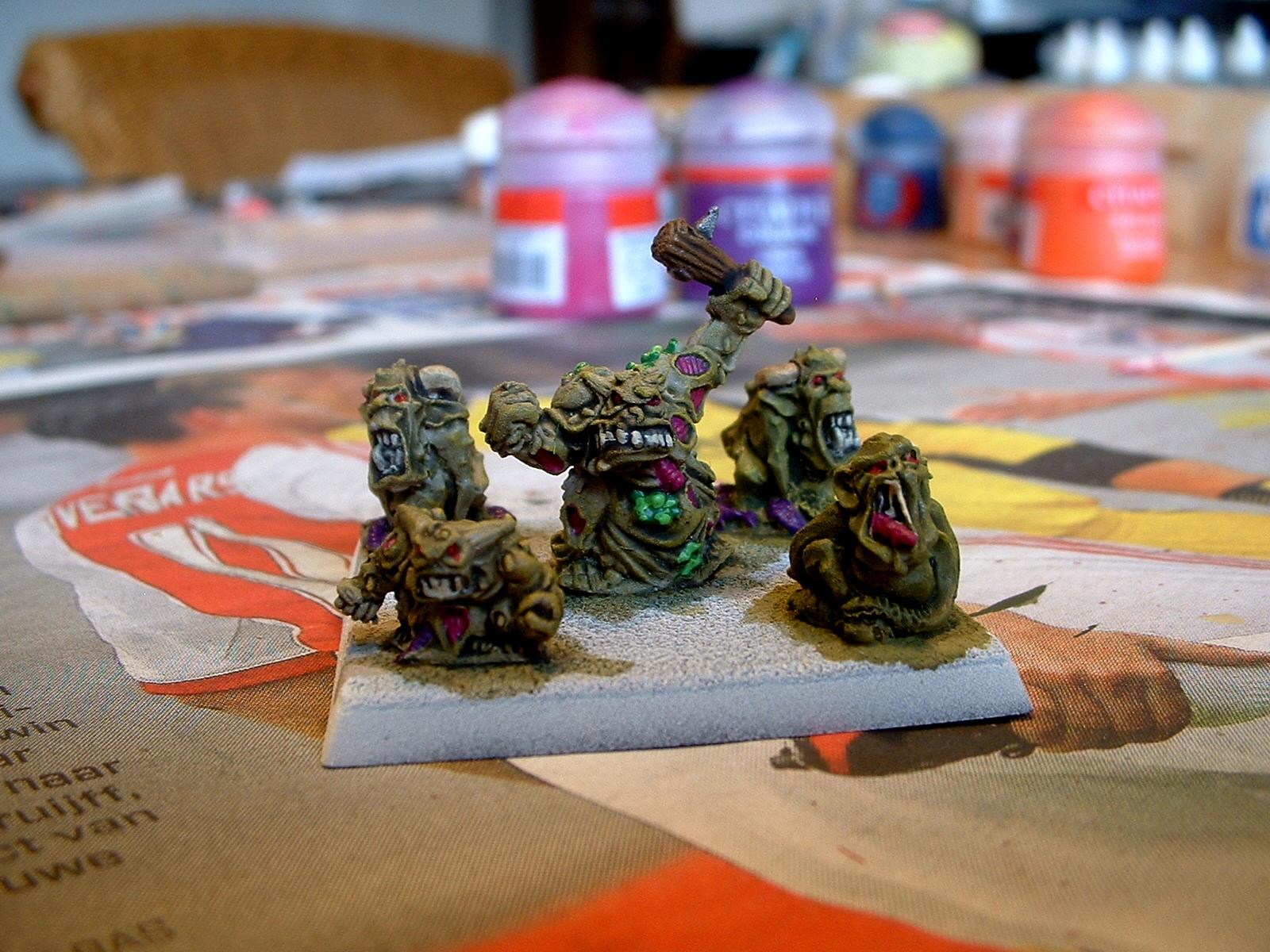 Chaos, Daemons, Nurgle, Nurglings, Work In Progress