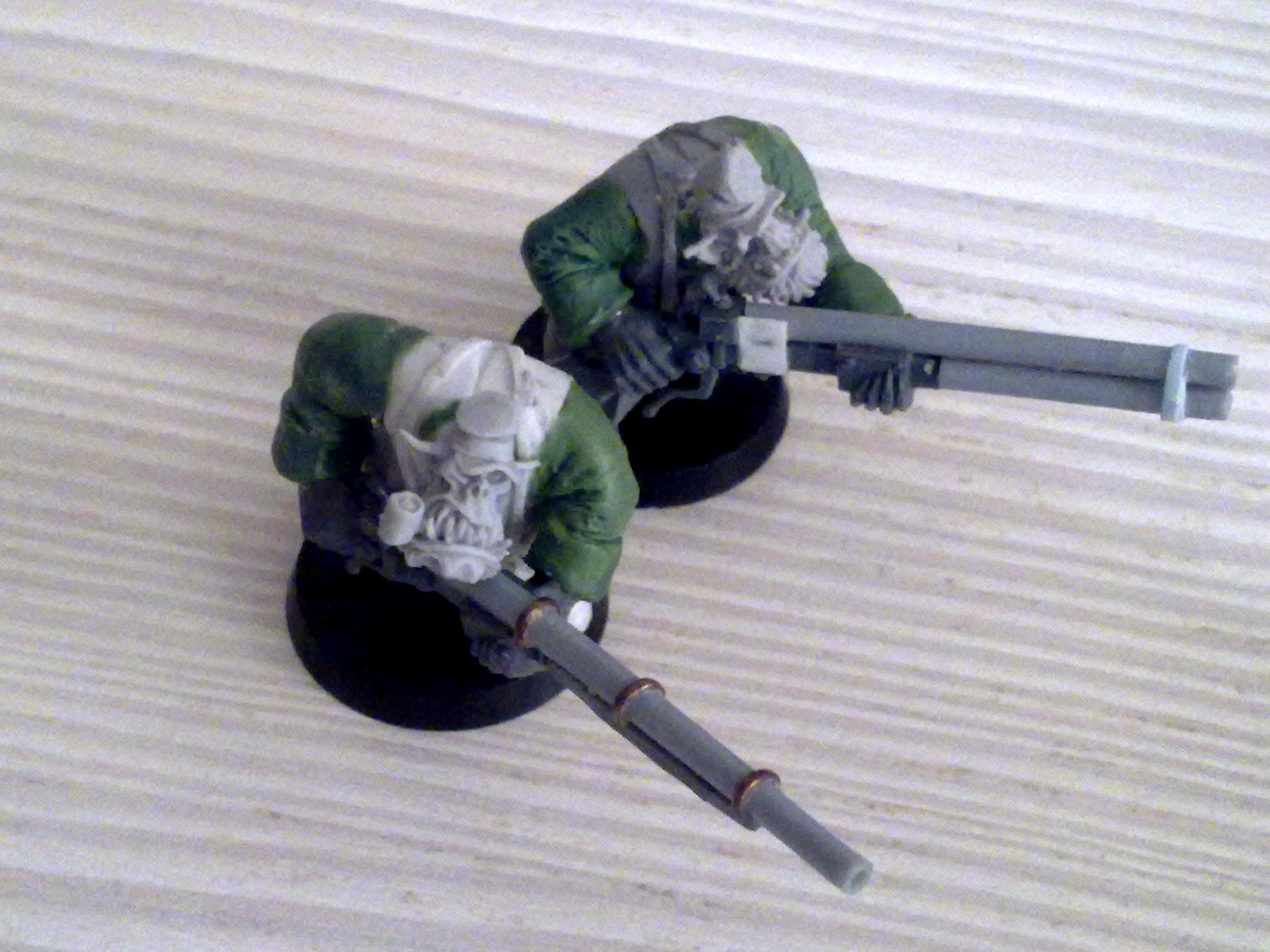 Conversion, Greenstuff, Orks, Shoota Boyz