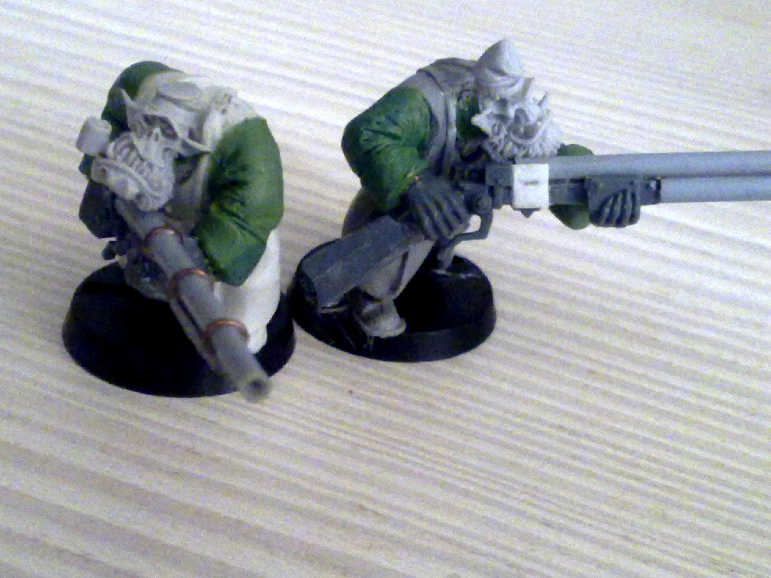 Conversion, Greenstuff, Orks, Shoota Boyz