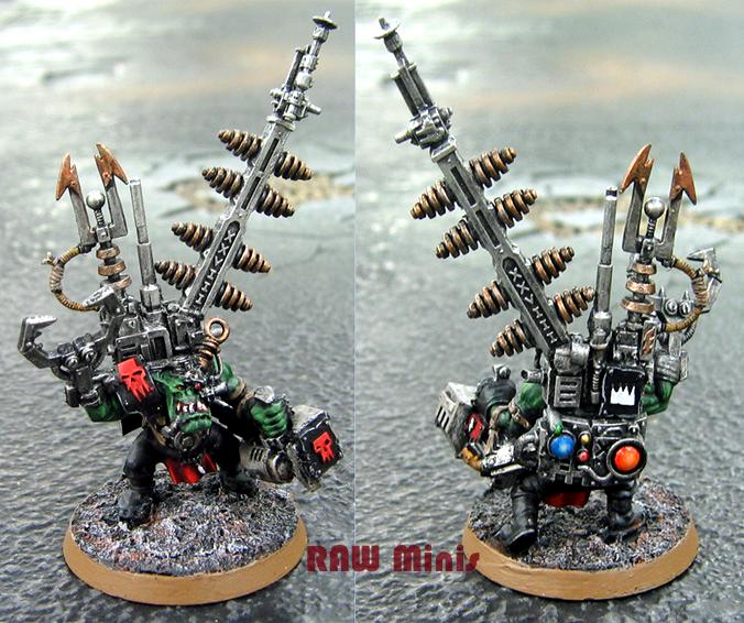 Big Mek, Conversion, Orks, Painting, Warhammer 40,000