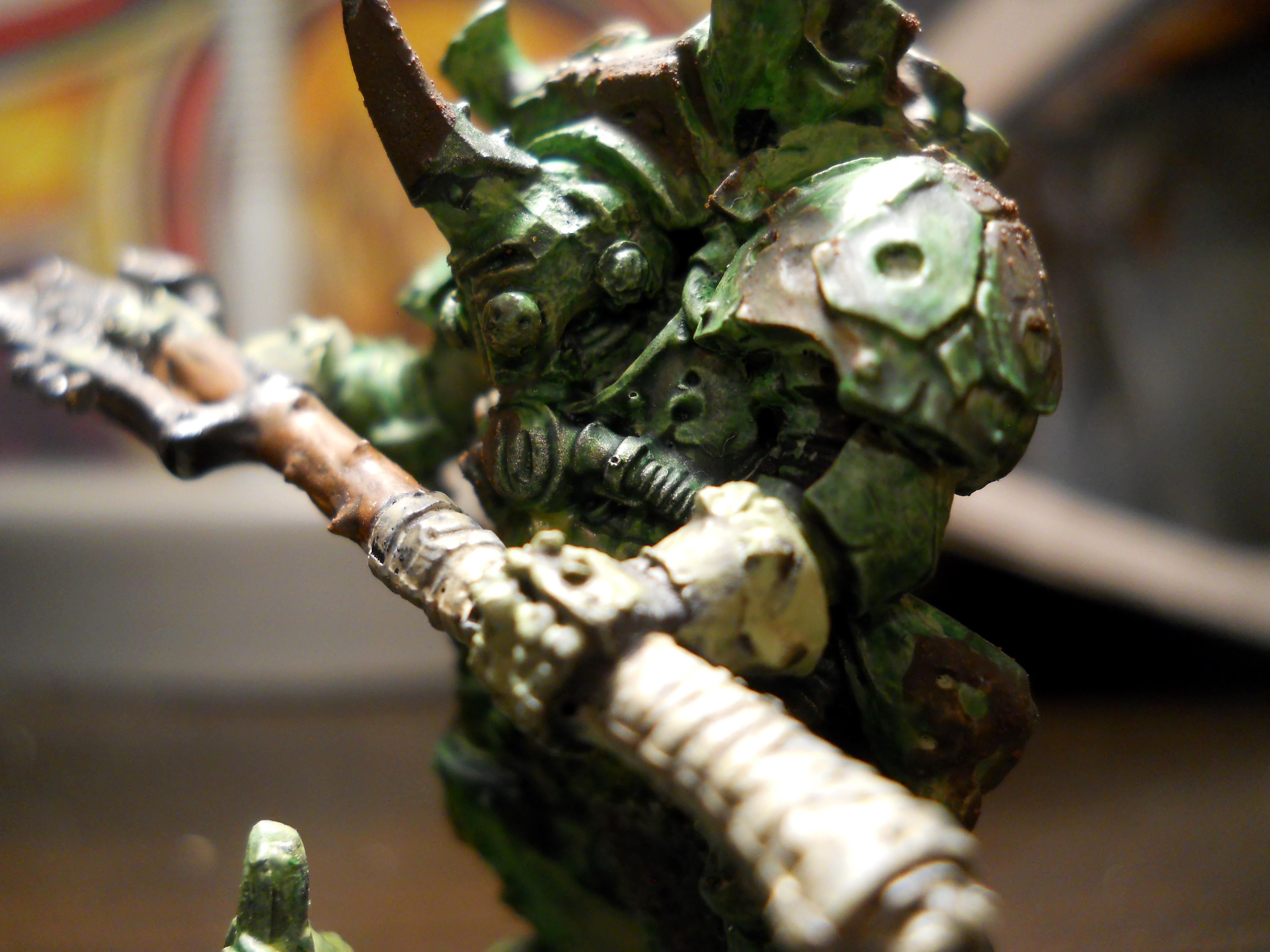 Chaos, Death Guard, Green, Herald, Nurgle, Scythe, Typhus