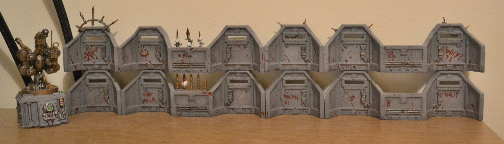 Aegis Defense Line, Chaos, Quadgun, Warhammer 40,000