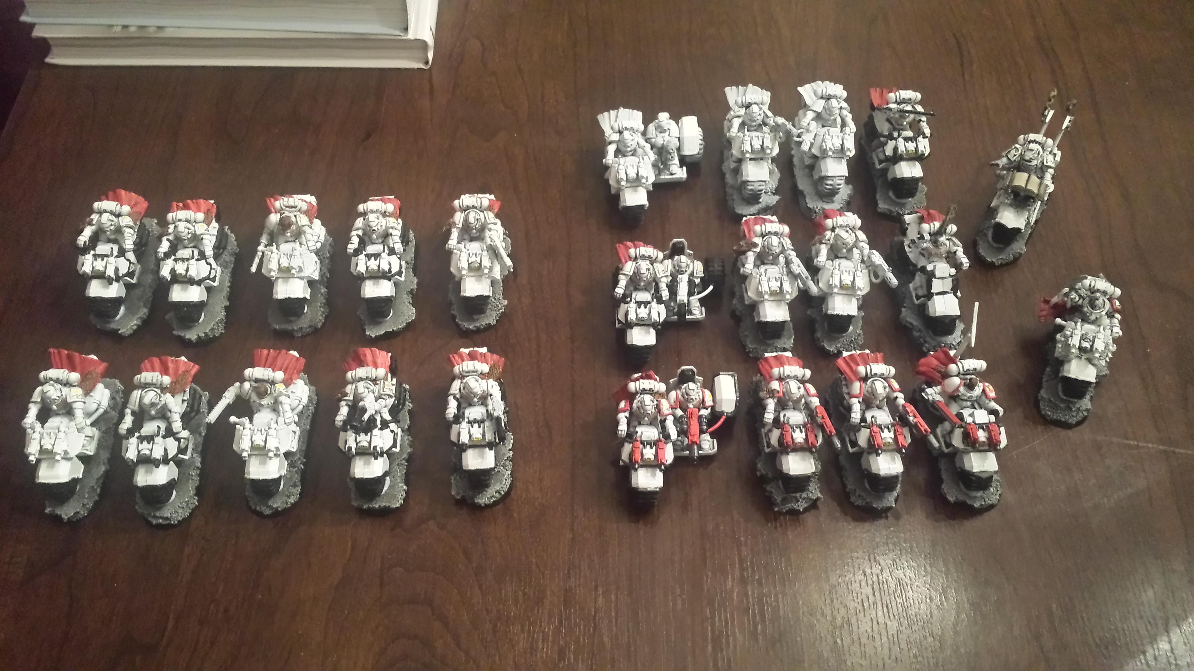 Bike, Kor'sarro Kahn, Meltagun, Space Marines, Storm Raven, Storm Talon, Thunderhawk, White Scars