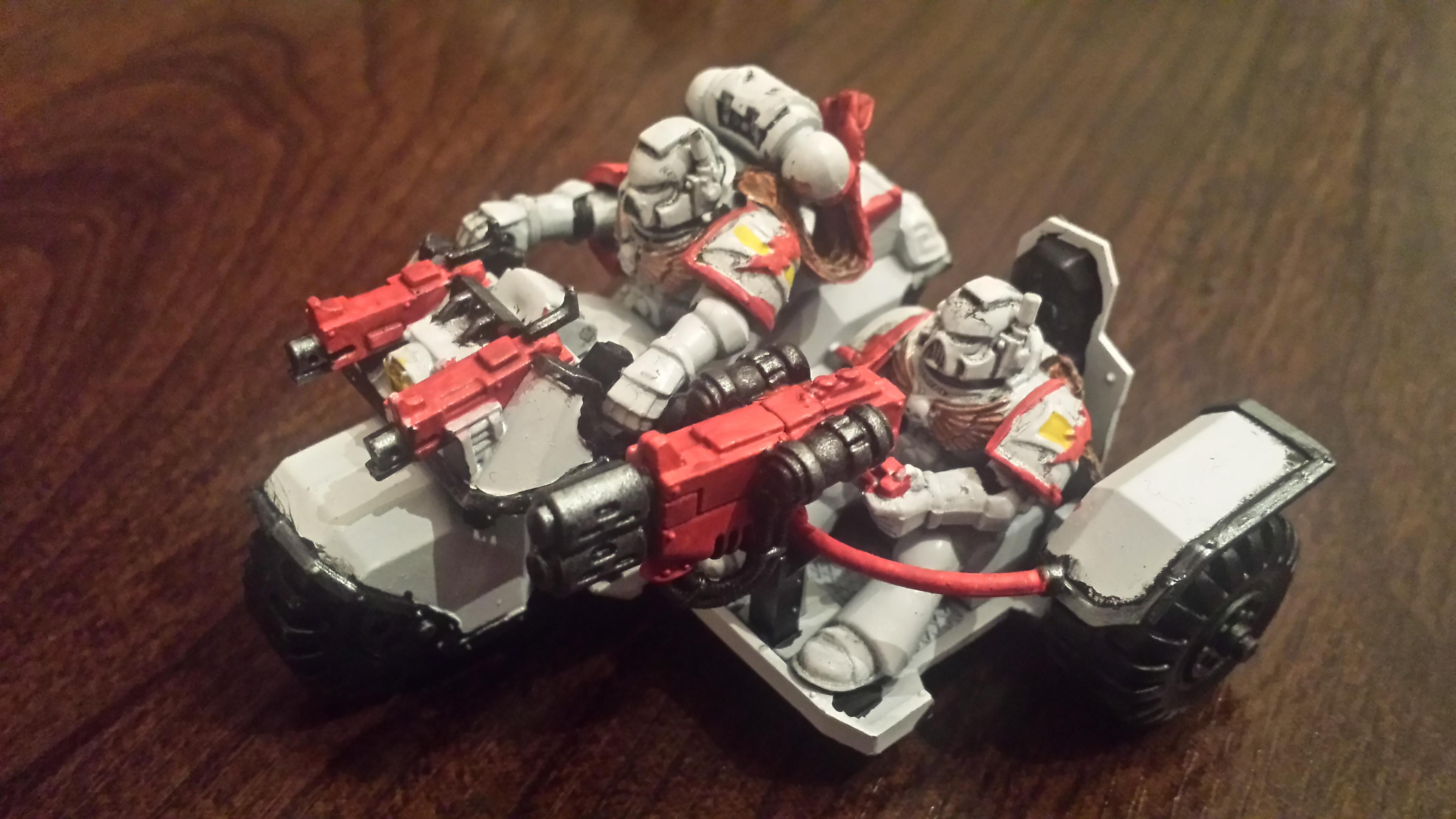 Bike, Fire Raptor, Kor'sarro Kahn, Meltagun, Space Marines, Storm Raven, Storm Talon, Thunderhawk, White Scars