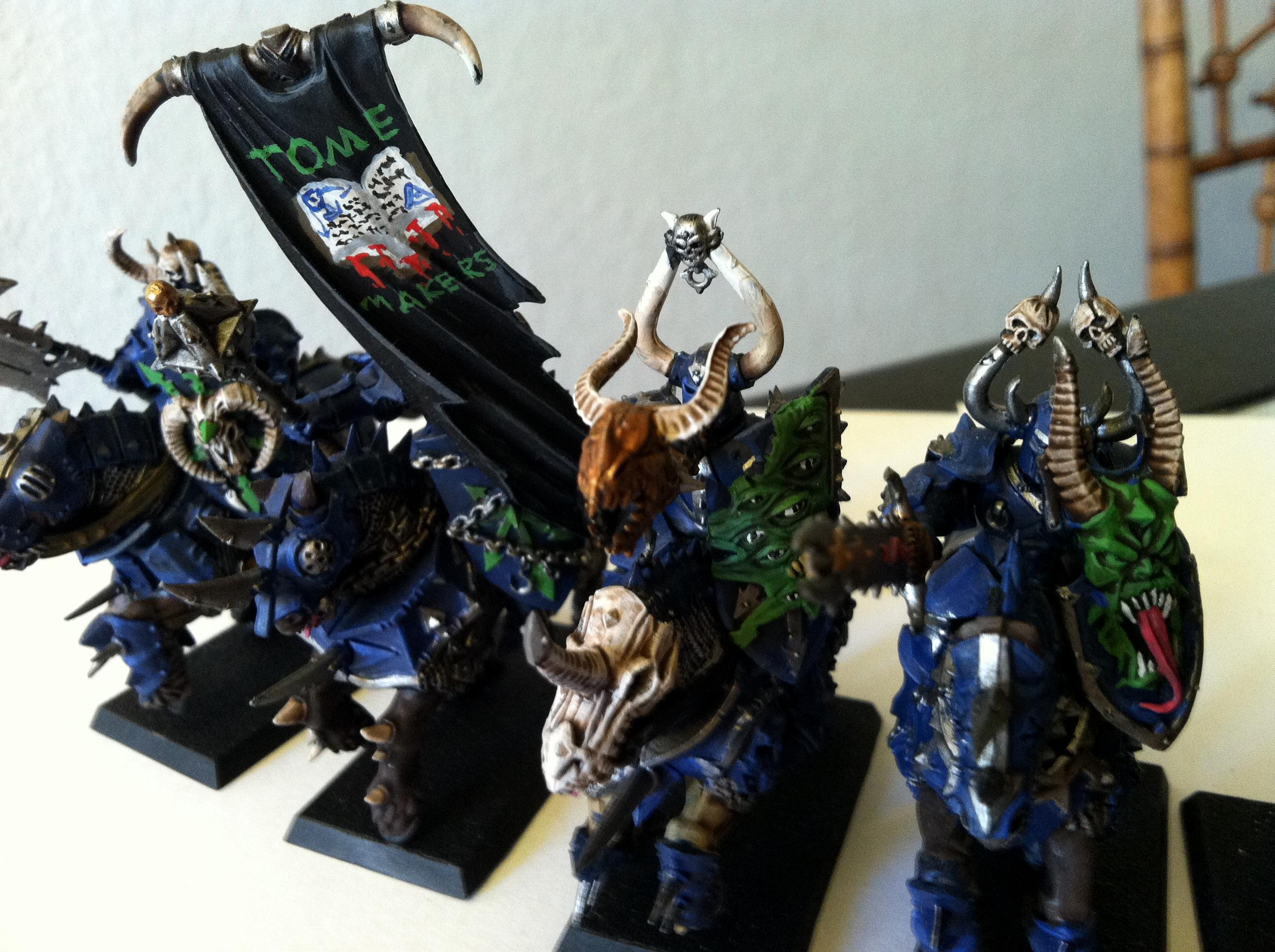 Freehand, Knights, Tzeentch, Warriors Of Chaos