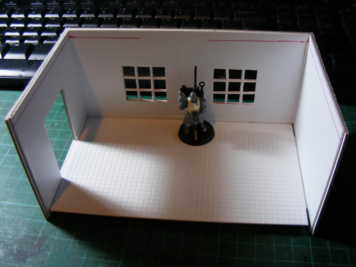 Plasticard, Terrain, Warhammer 40,000, Work In Progress