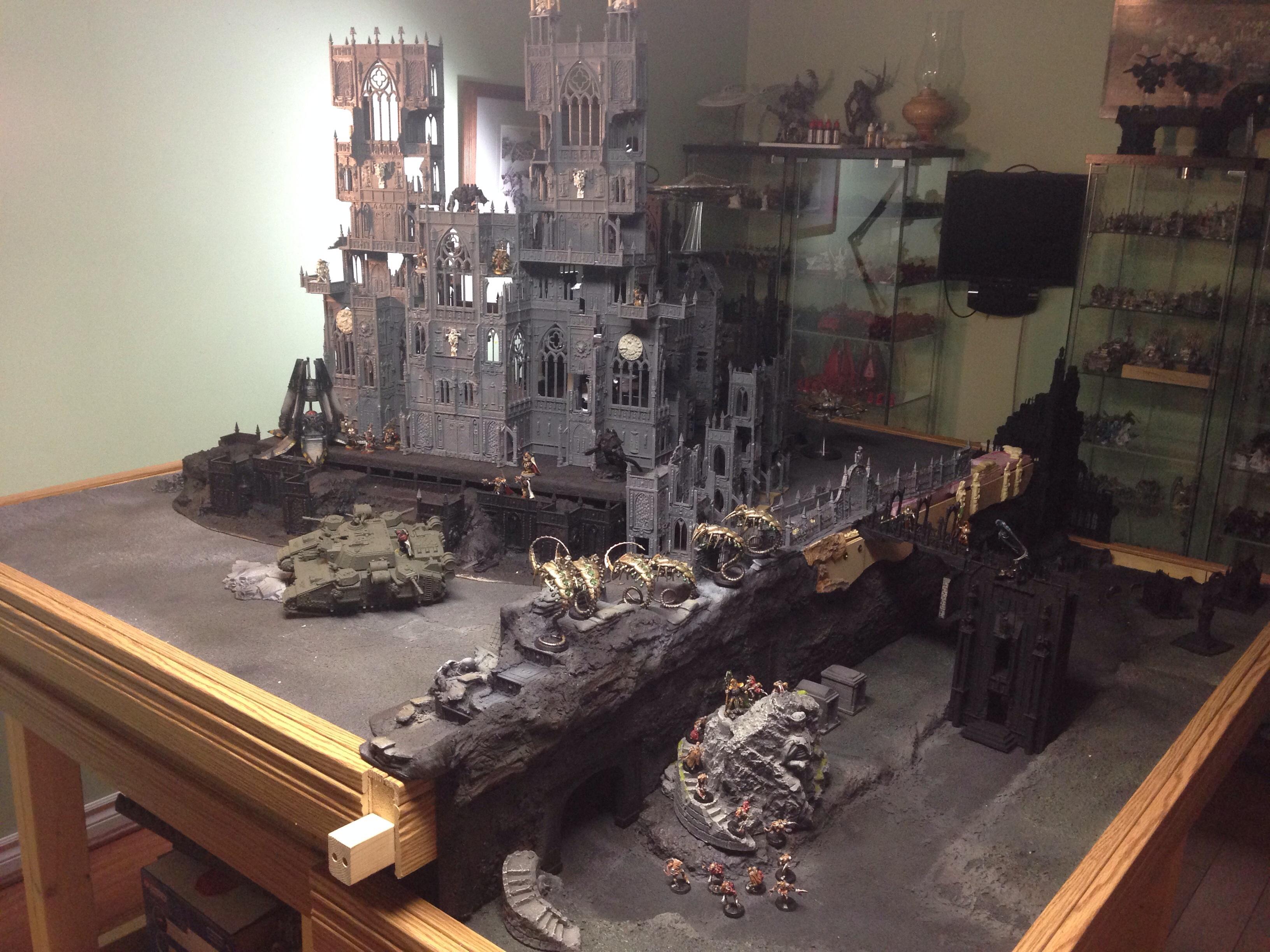 Aquila, Buildings, Cathedral, Game Table, Imperial, Shrine, Terrain, Warhammer 40,000