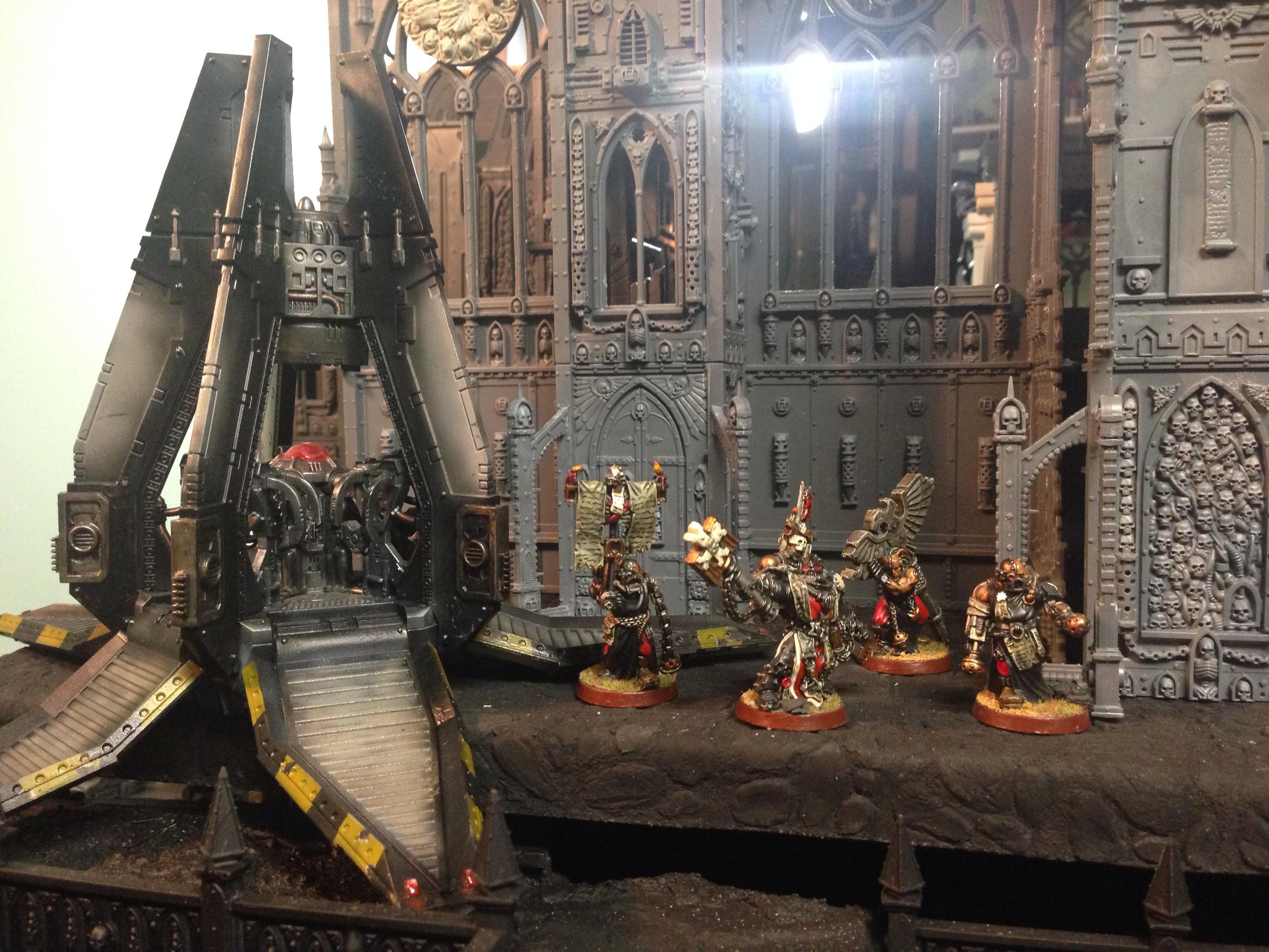 Aquila, Buildings, Cathedral, Game Table, Imperial, Shrine, Terrain, Warhammer 40,000