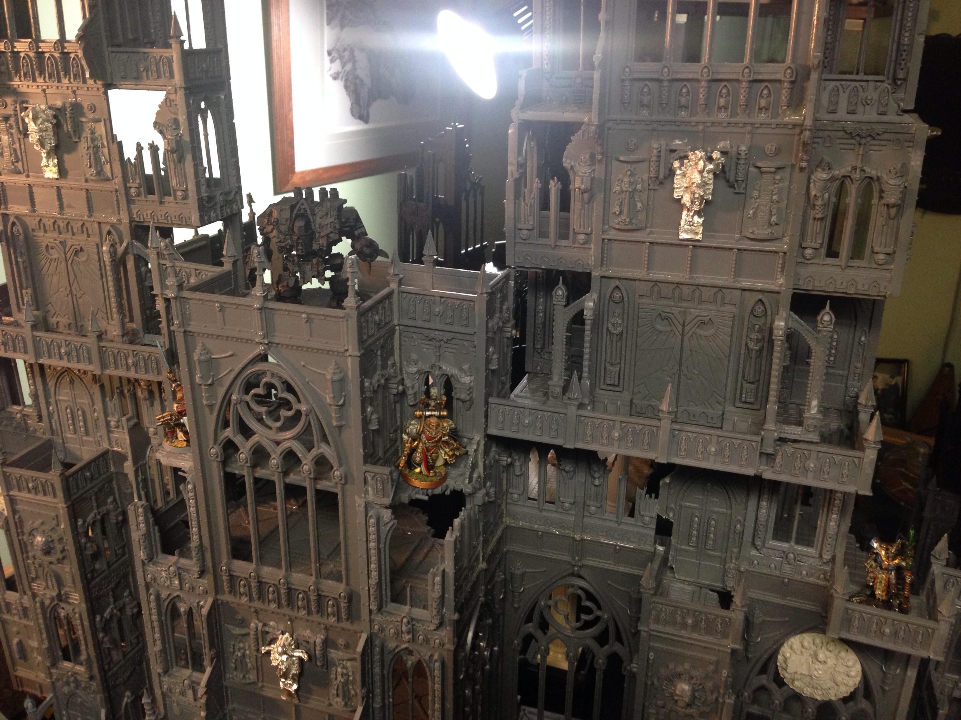Aquila, Buildings, Cathedral, Game Table, Imperial, Shrine, Terrain, Warhammer 40,000
