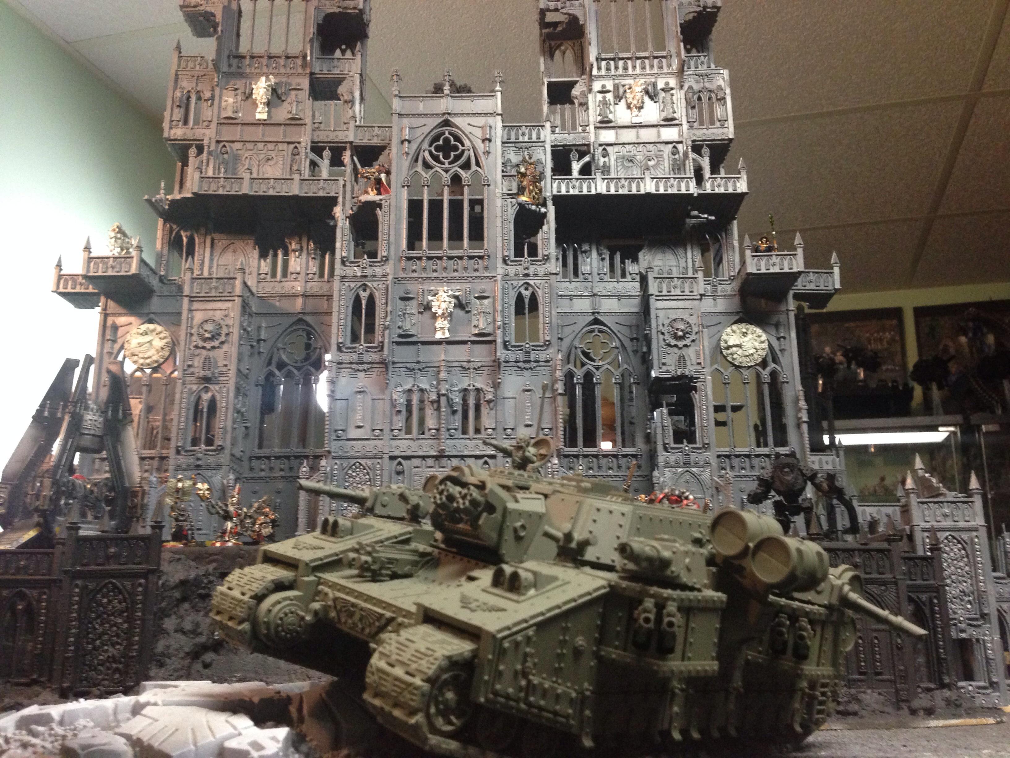 Aquila, Big, Buildings, Cathedral, Game Table, Huge, Imperial, Shrine, Terrain, Warhammer 40,000