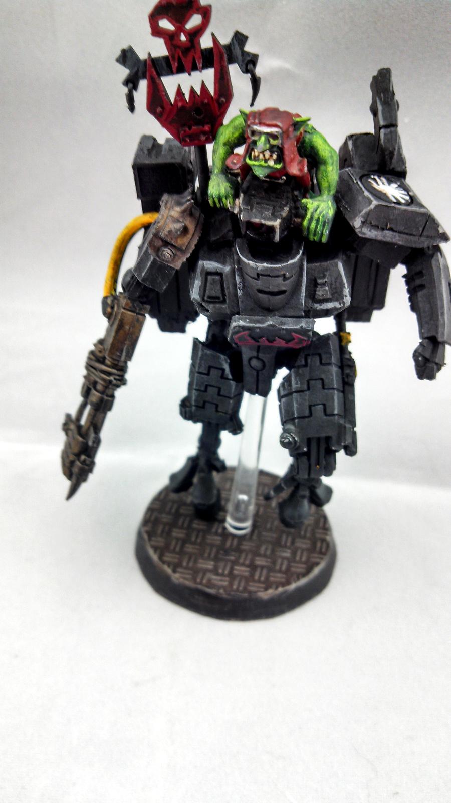 Crisis Battlesuit, Looted, Orks, Tau Abuse
