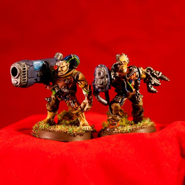 Plasma Cannon, Raven Guard, Servitors