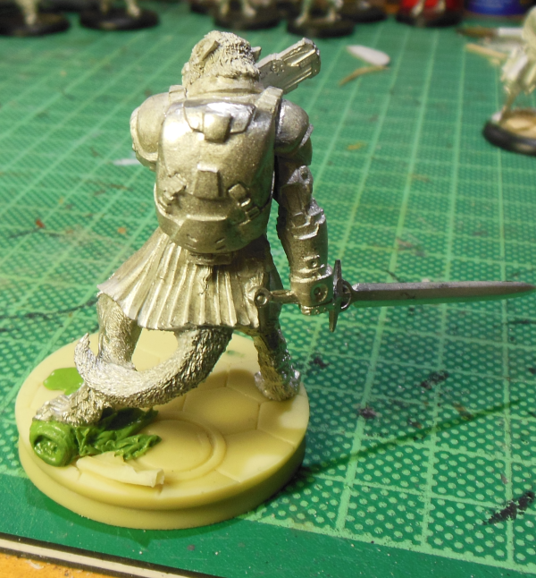 Dogwarrior, Infinity, Mercenary, Work In Progress