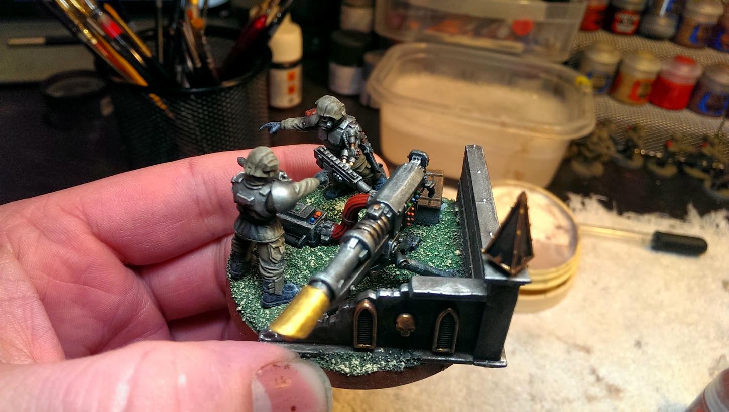 Anvil Industries, Chaos Renegades, Heavy Weapons Squad, Heavy Weapons Team, Imperial Guard, Iron Warriors, Lascannon, Pig Iron, Traitor Guard