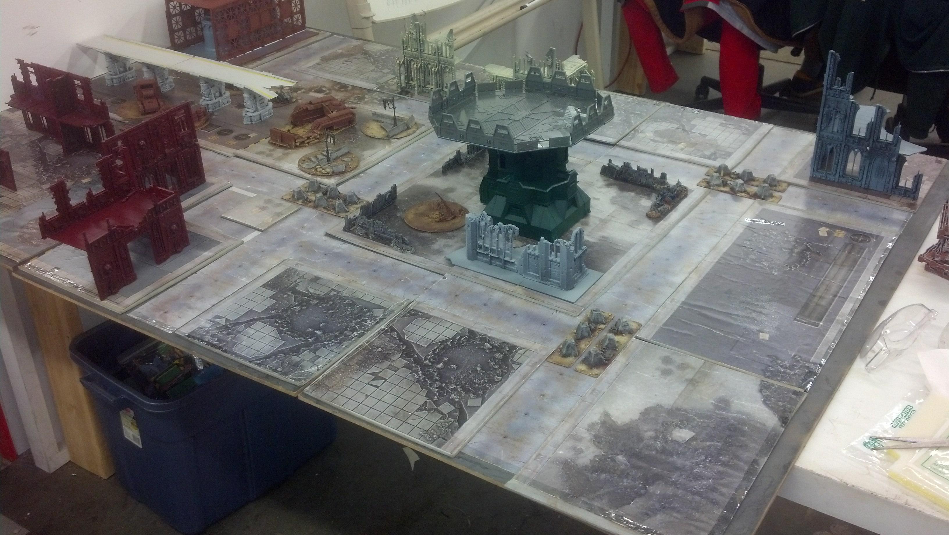 Cities Of Death, Game Table, Work In Progress