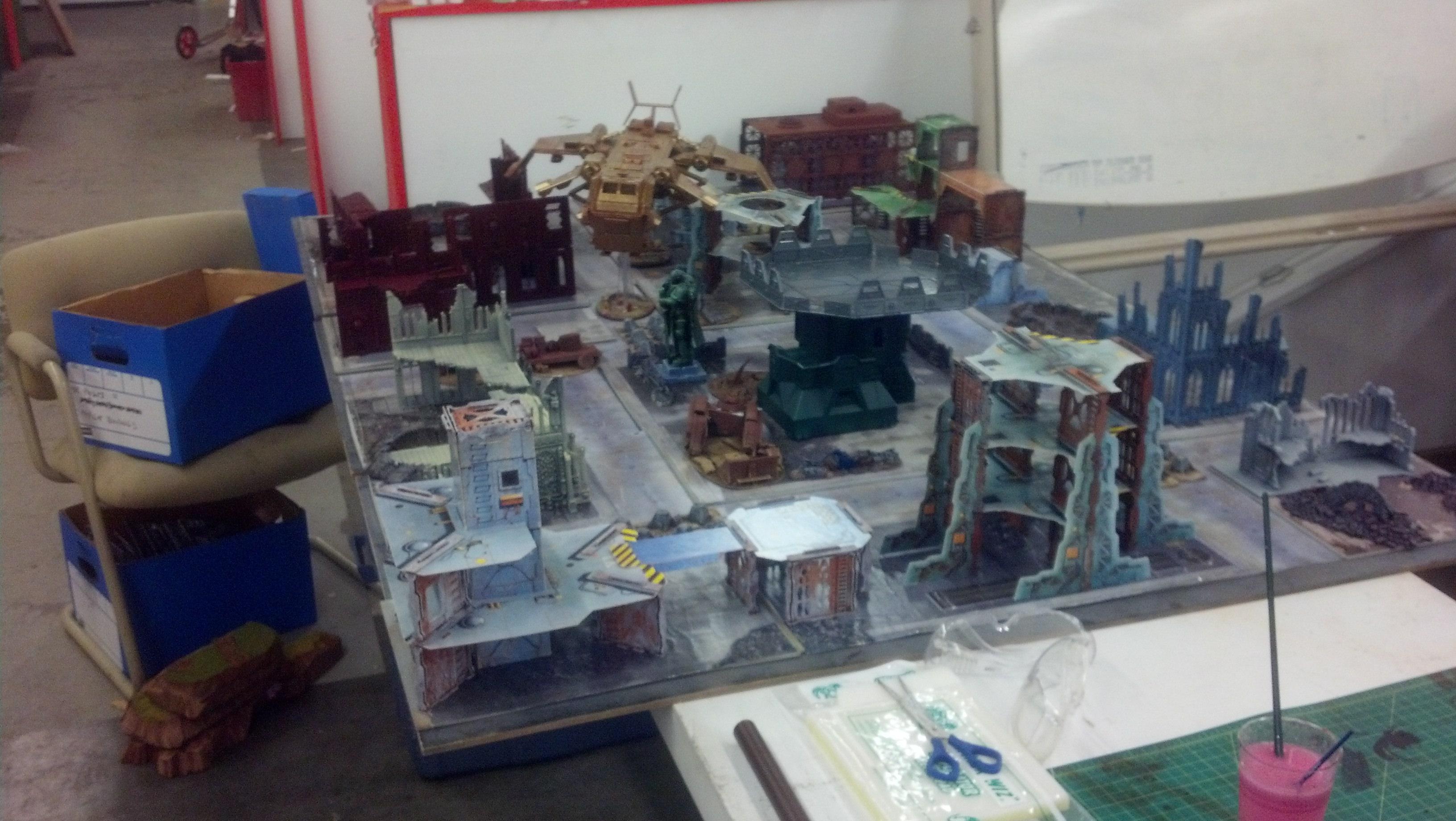 Cities Of Death, Game Table, Work In Progress