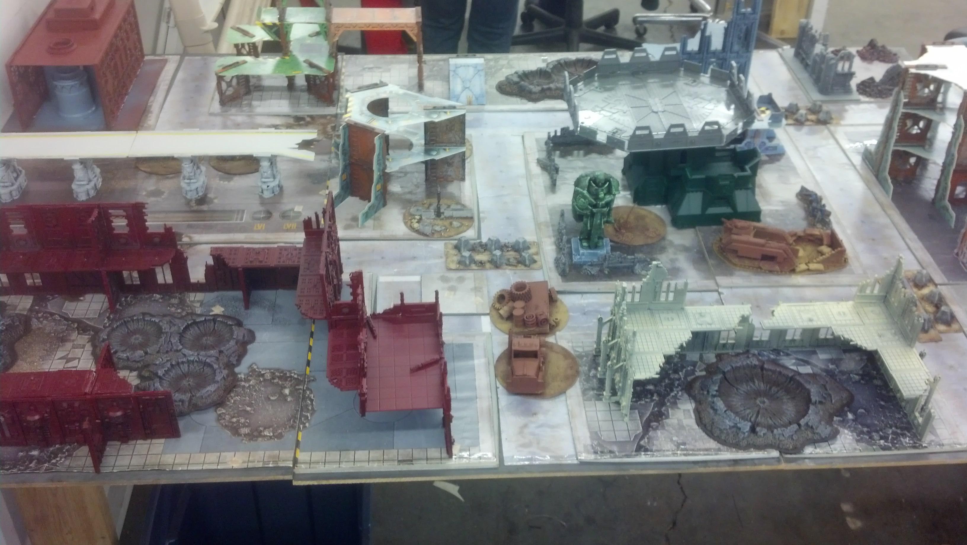 Cities Of Death, Game Table, Work In Progress